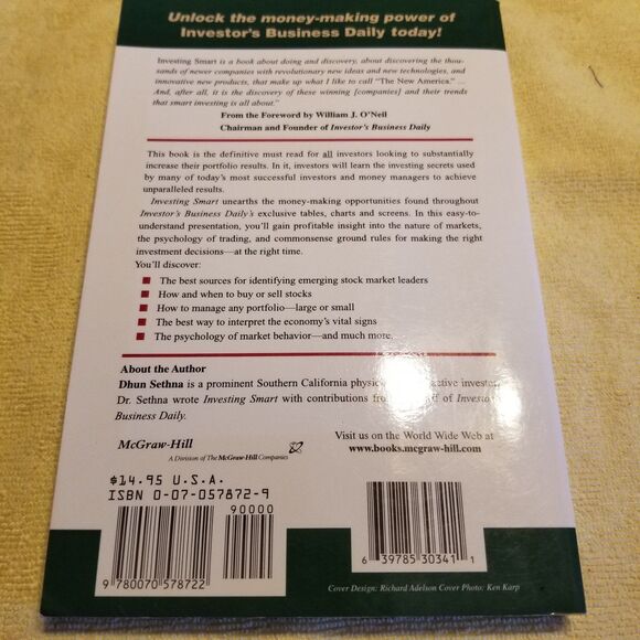 Investing Smart paperback book - Picture 2 of 4